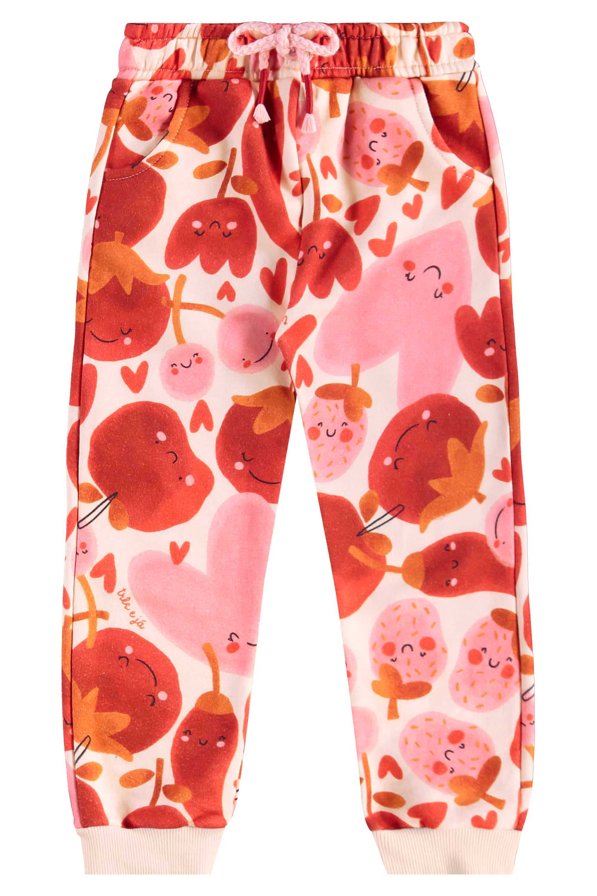 Conjunto Infantil Frutas Vermelhas com Jaqueta e Calça (Rosa) Três e Já - Imagem 44